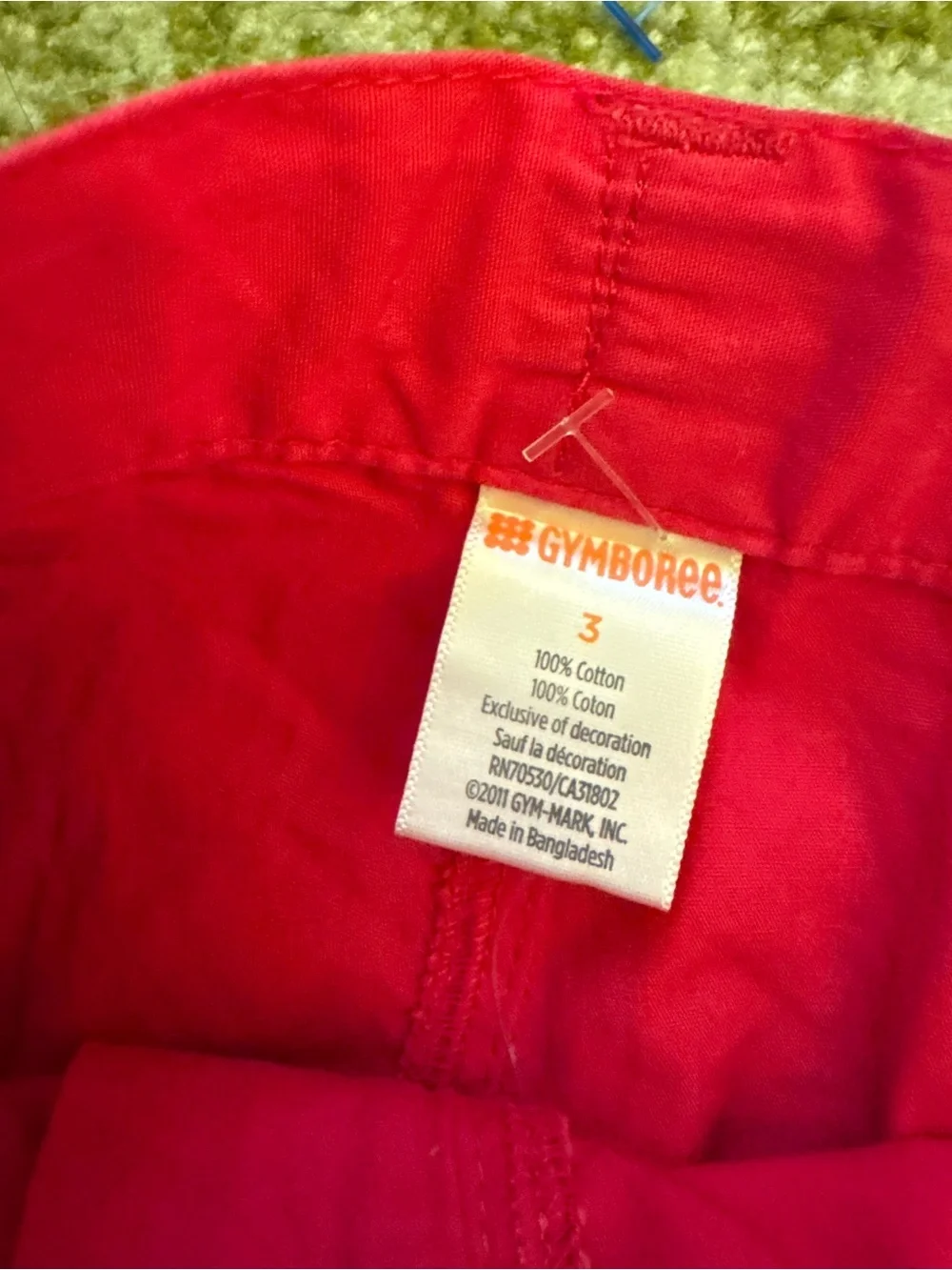 Gymboree adjustable waist